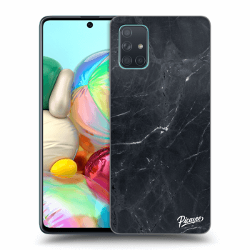 Obal pre Samsung Galaxy A71 A715F - Black marble