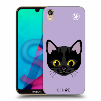 Picasee silikónový čierny obal pre Honor 8S - Chybí mi kočky - Fialová