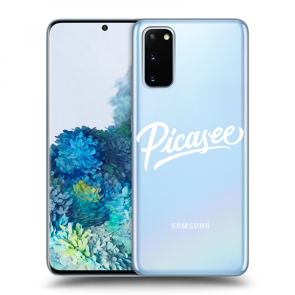 Picasee silikónový prehľadný obal pre Samsung Galaxy S20 G980F - Picasee - White