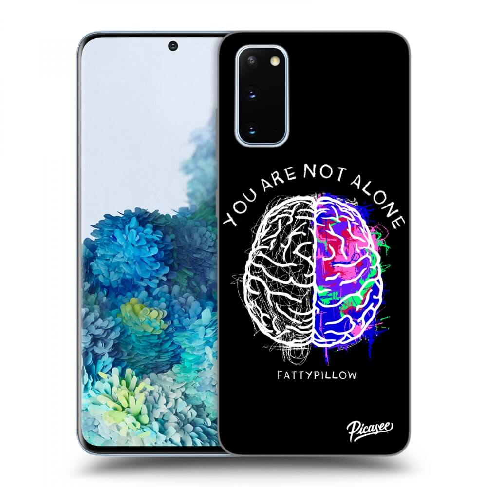 Picasee ULTIMATE CASE pro Samsung Galaxy S20 G980F - Brain - White