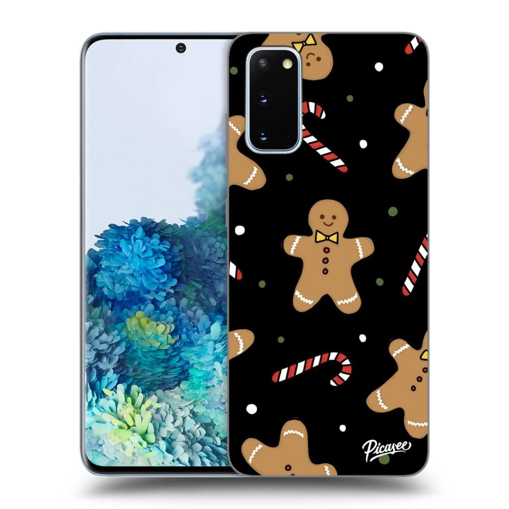 Picasee silikónový čierny obal pre Samsung Galaxy S20 G980F - Gingerbread