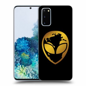 Obal pre Samsung Galaxy S20 G980F - EARTH - Gold Alien 3.0
