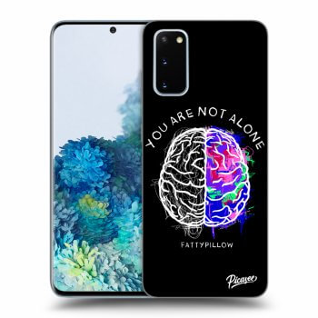 Obal pre Samsung Galaxy S20 G980F - Brain - White