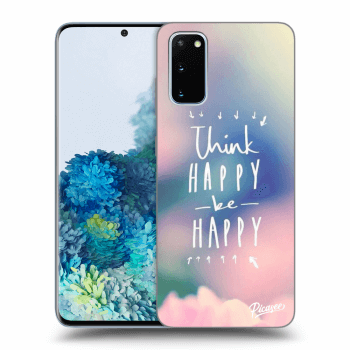 Obal pre Samsung Galaxy S20 G980F - Think happy be happy
