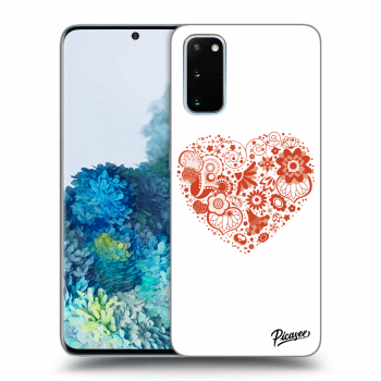 Picasee ULTIMATE CASE pro Samsung Galaxy S20 G980F - Big heart