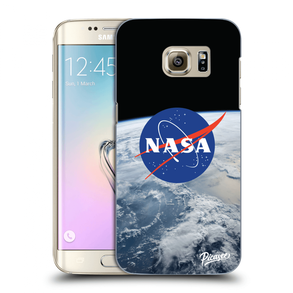Picasee silikónový prehľadný obal pre Samsung Galaxy S7 Edge G935F - Nasa Earth