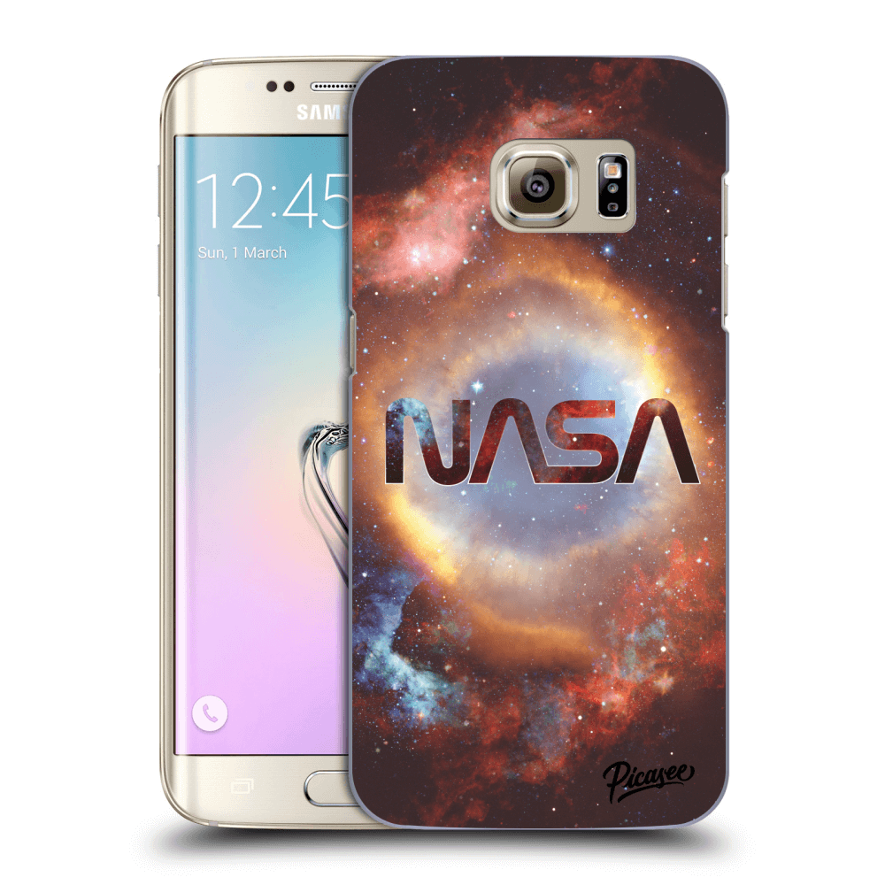 Picasee silikónový prehľadný obal pre Samsung Galaxy S7 Edge G935F - Nebula