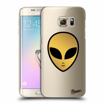 Picasee silikónový prehľadný obal pre Samsung Galaxy S7 Edge G935F - Earth - Alien