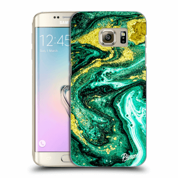 Obal pre Samsung Galaxy S7 Edge G935F - Green Gold