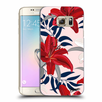 Obal pre Samsung Galaxy S7 Edge G935F - Red Lily