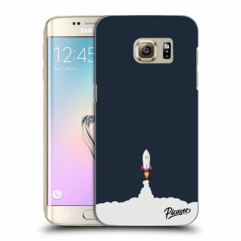 Picasee silikónový prehľadný obal pre Samsung Galaxy S7 Edge G935F - Astronaut 2