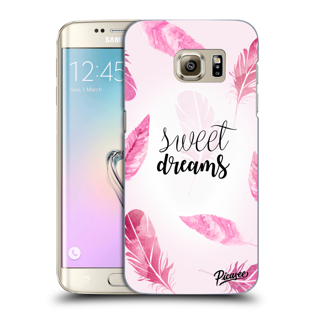 Picasee silikónový prehľadný obal pre Samsung Galaxy S7 Edge G935F - Sweet dreams