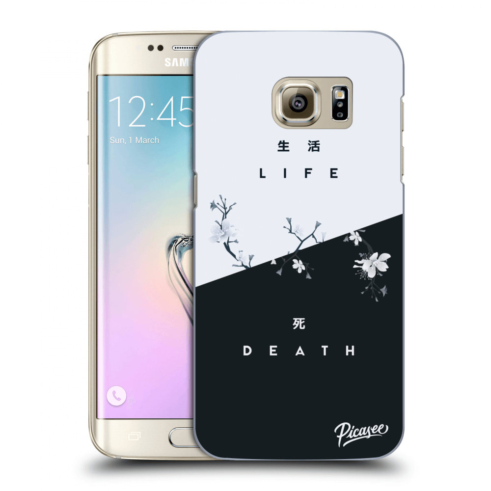 Picasee silikónový prehľadný obal pre Samsung Galaxy S7 Edge G935F - Life - Death