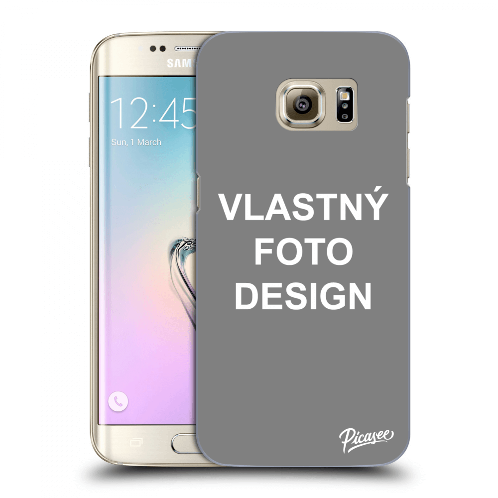Picasee silikónový prehľadný obal pre Samsung Galaxy S7 Edge G935F - Vlastný fotka/motiv