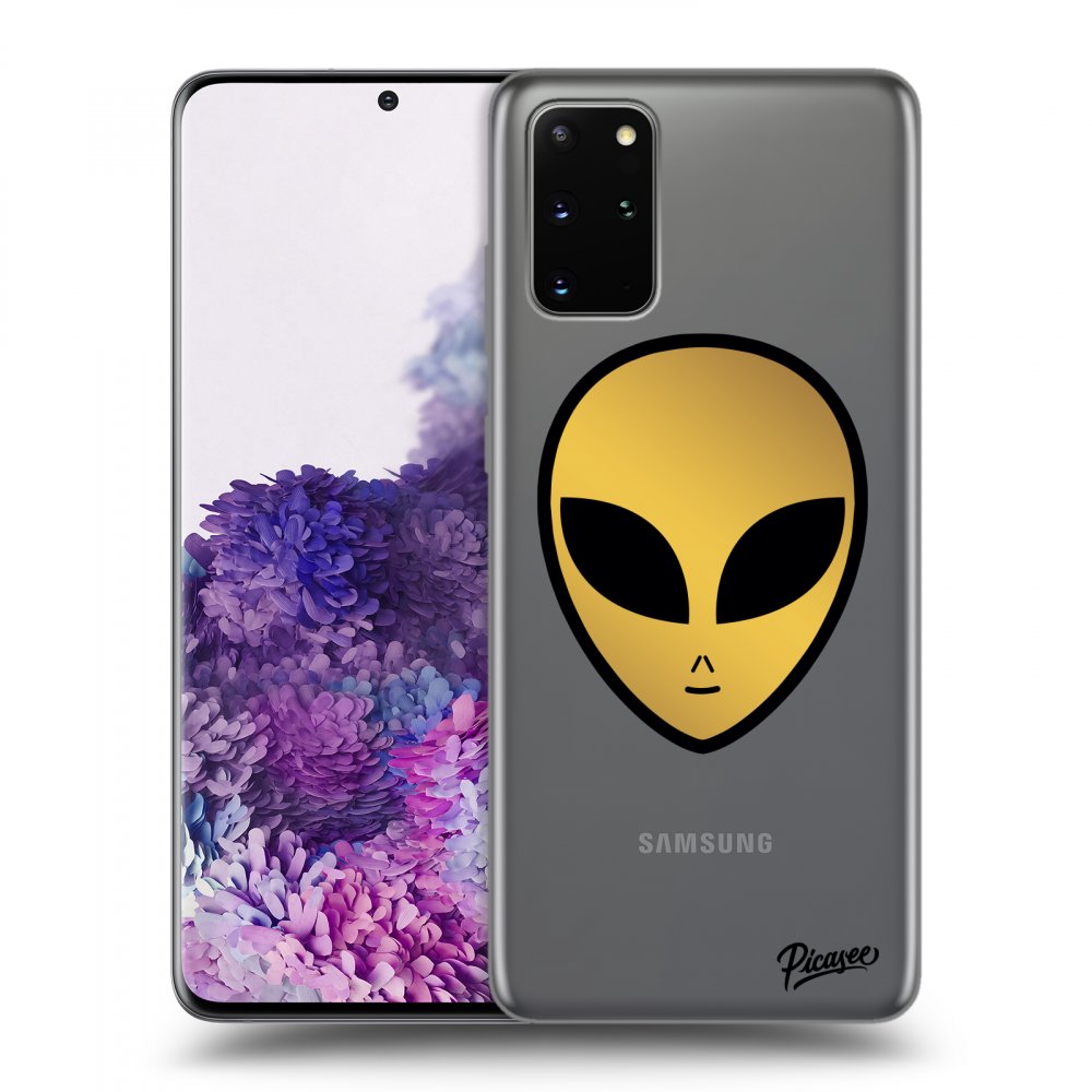 Picasee silikónový prehľadný obal pre Samsung Galaxy S20+ G985F - Earth - Alien
