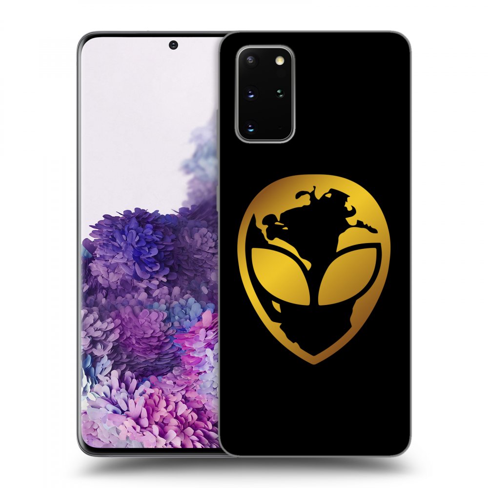 Picasee ULTIMATE CASE pro Samsung Galaxy S20+ G985F - EARTH - Gold Alien 3.0