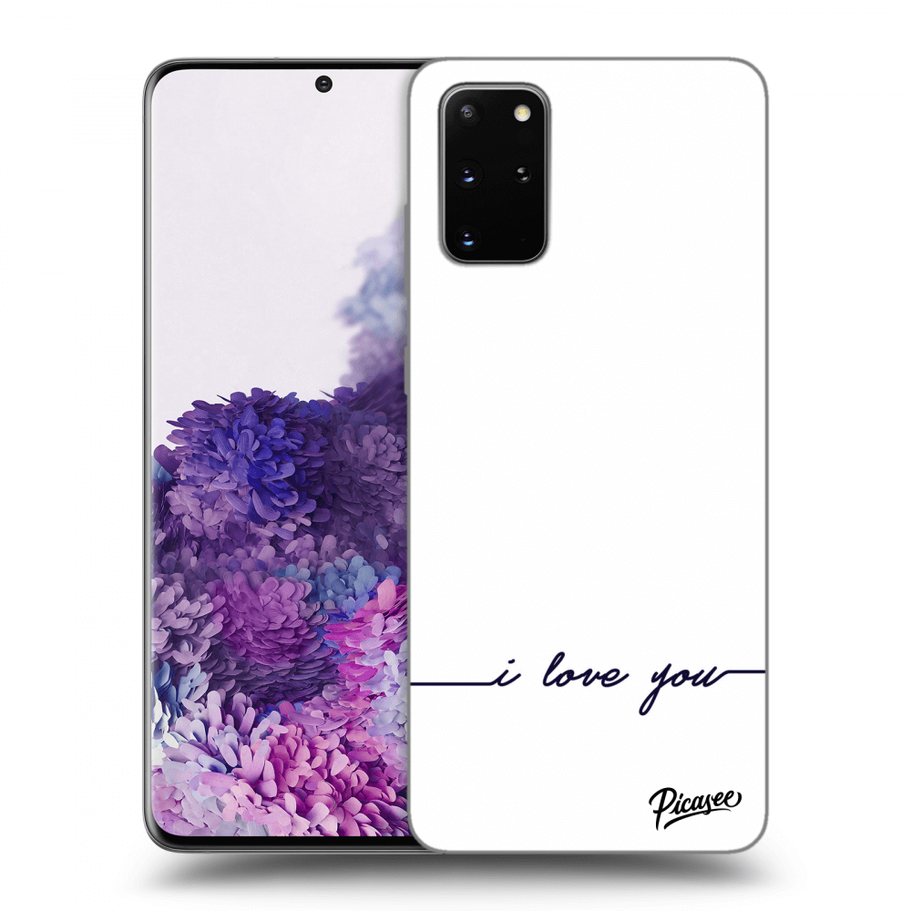 Picasee ULTIMATE CASE pro Samsung Galaxy S20+ G985F - I love you