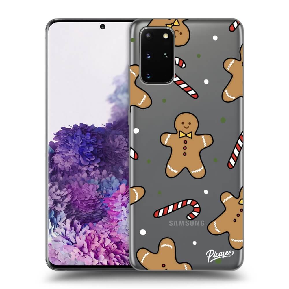 Picasee silikónový prehľadný obal pre Samsung Galaxy S20+ G985F - Gingerbread