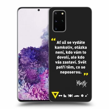 Obal pre Samsung Galaxy S20+ G985F - Kazma - SVĚT PATŘÍ TĚM, CO SE NEPOSEROU