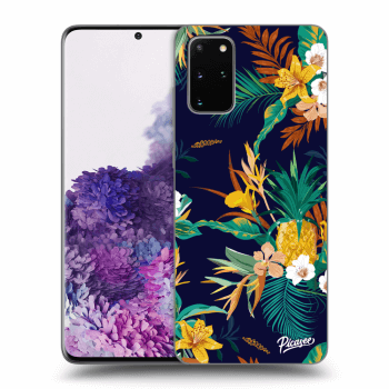 Picasee silikónový čierny obal pre Samsung Galaxy S20+ G985F - Pineapple Color