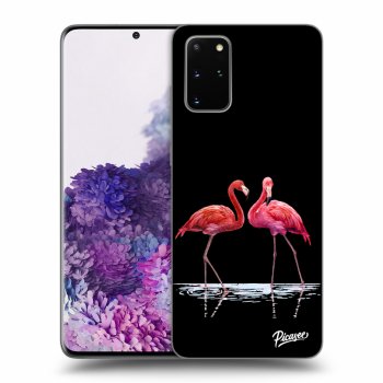 Picasee ULTIMATE CASE pro Samsung Galaxy S20+ G985F - Flamingos couple