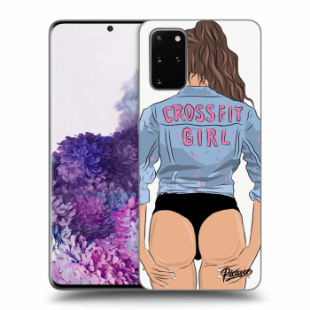 Obal pre Samsung Galaxy S20+ G985F - Crossfit girl - nickynellow