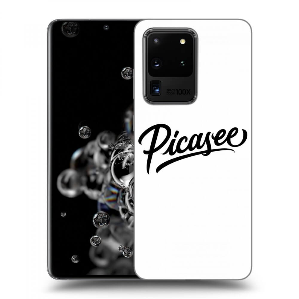 Picasee ULTIMATE CASE pro Samsung Galaxy S20 Ultra 5G G988F - Picasee - old logo - black