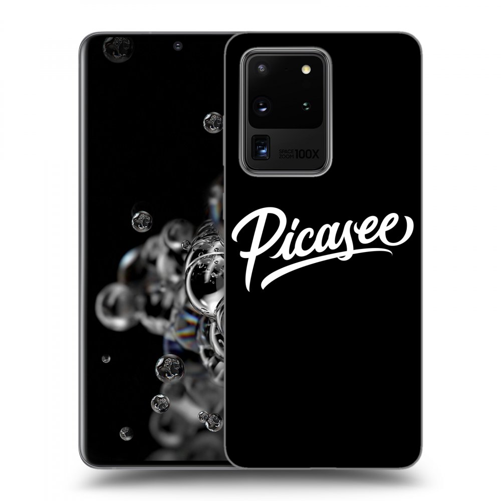 Picasee ULTIMATE CASE pro Samsung Galaxy S20 Ultra 5G G988F - Picasee - old logo - white