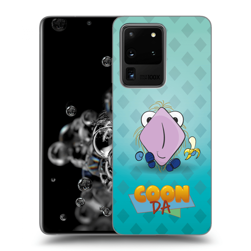 Picasee silikónový čierny obal pre Samsung Galaxy S20 Ultra 5G G988F - COONDA chlupatka světlá
