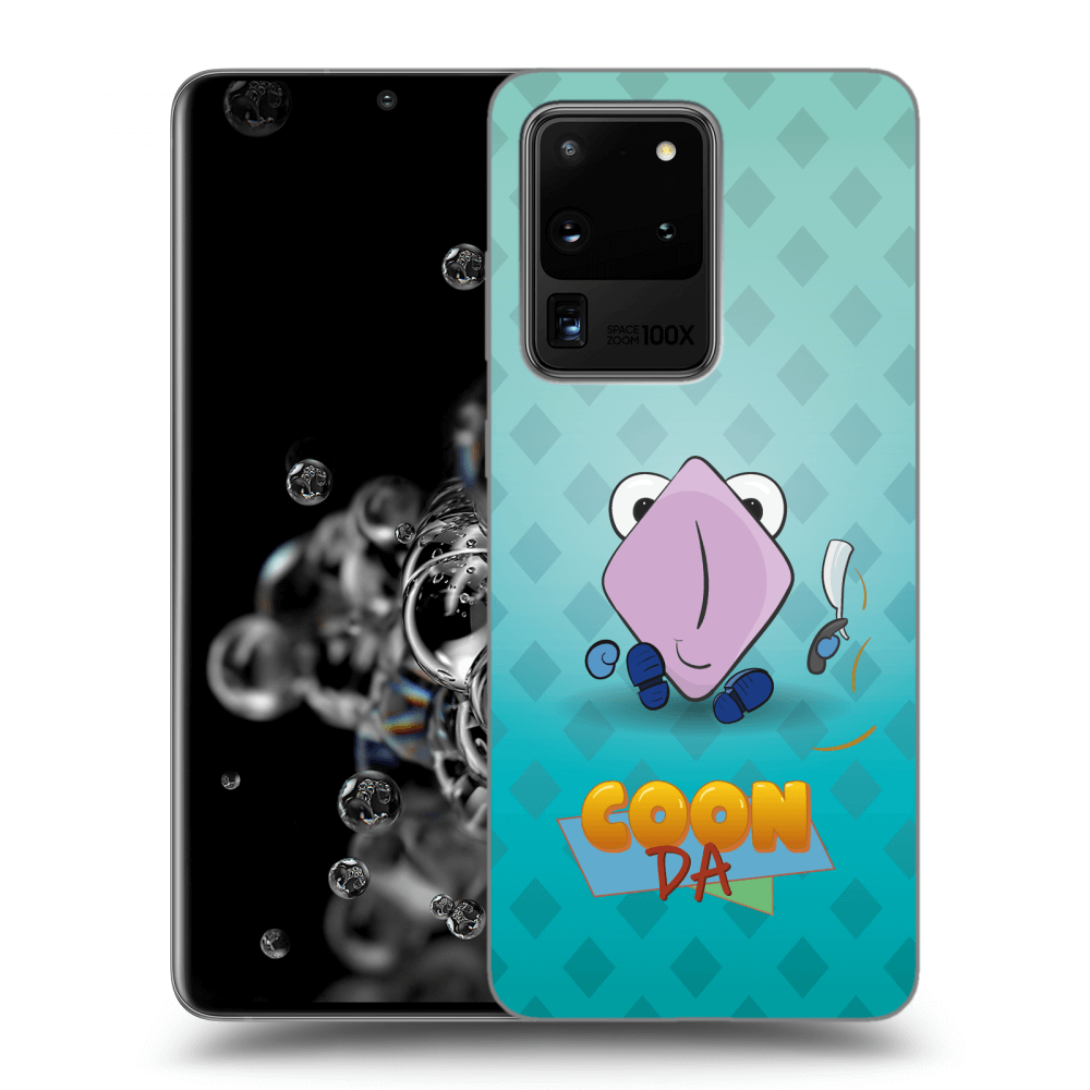 Picasee silikónový prehľadný obal pre Samsung Galaxy S20 Ultra 5G G988F - COONDA holátko - světlá