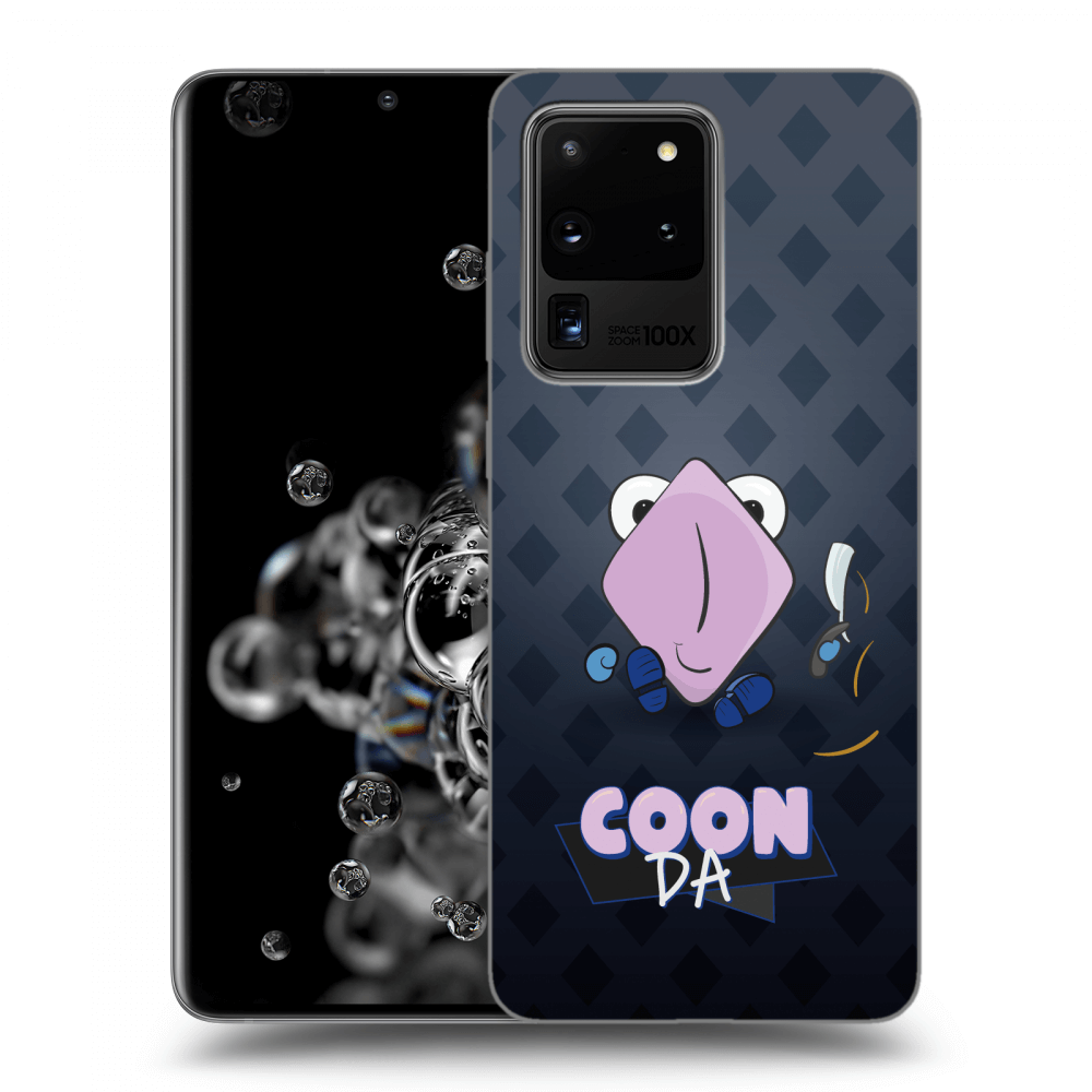 Picasee silikónový čierny obal pre Samsung Galaxy S20 Ultra 5G G988F - COONDA holátko - tmavá
