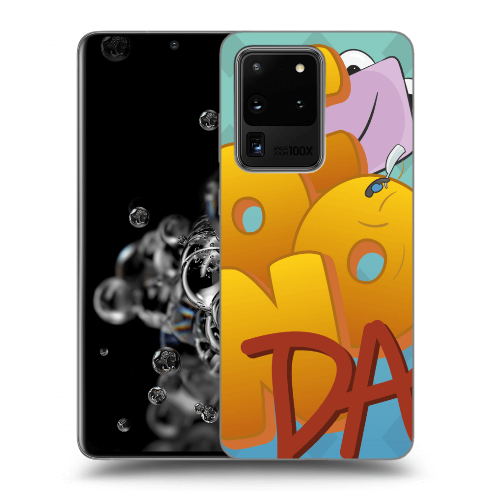 Picasee silikónový prehľadný obal pre Samsung Galaxy S20 Ultra 5G G988F - Obří COONDA