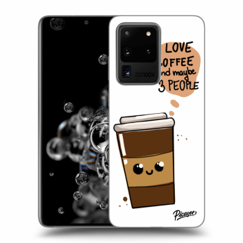 Obal pre Samsung Galaxy S20 Ultra 5G G988F - Cute coffee