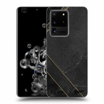 Obal pre Samsung Galaxy S20 Ultra 5G G988F - Black tile