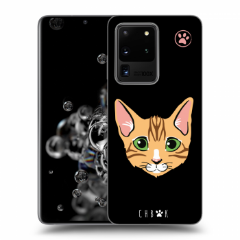Picasee silikónový čierny obal pre Samsung Galaxy S20 Ultra 5G G988F - Chybí mi kočky - Černá
