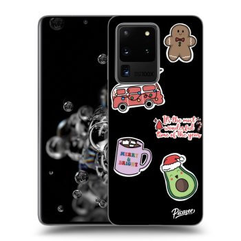 Picasee ULTIMATE CASE pro Samsung Galaxy S20 Ultra 5G G988F - Christmas Stickers