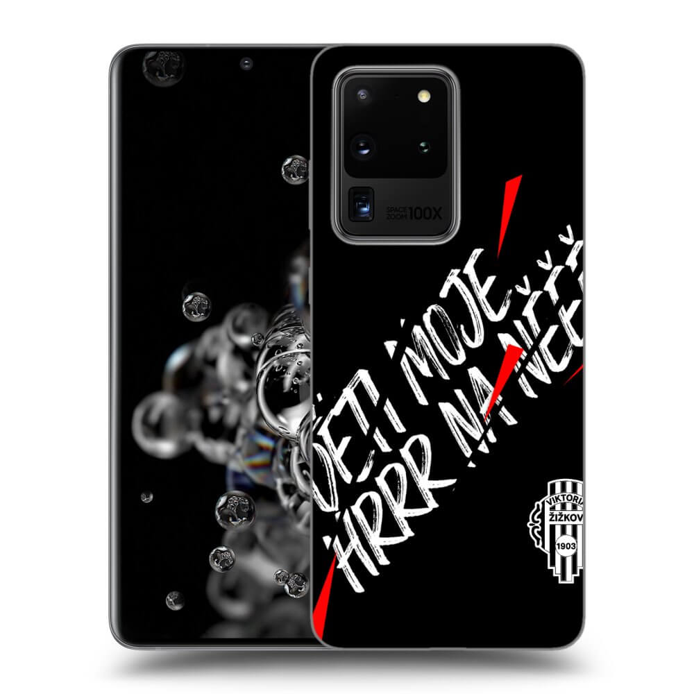 Picasee silikónový prehľadný obal pre Samsung Galaxy S20 Ultra 5G G988F - FK Viktoria Žižkov D