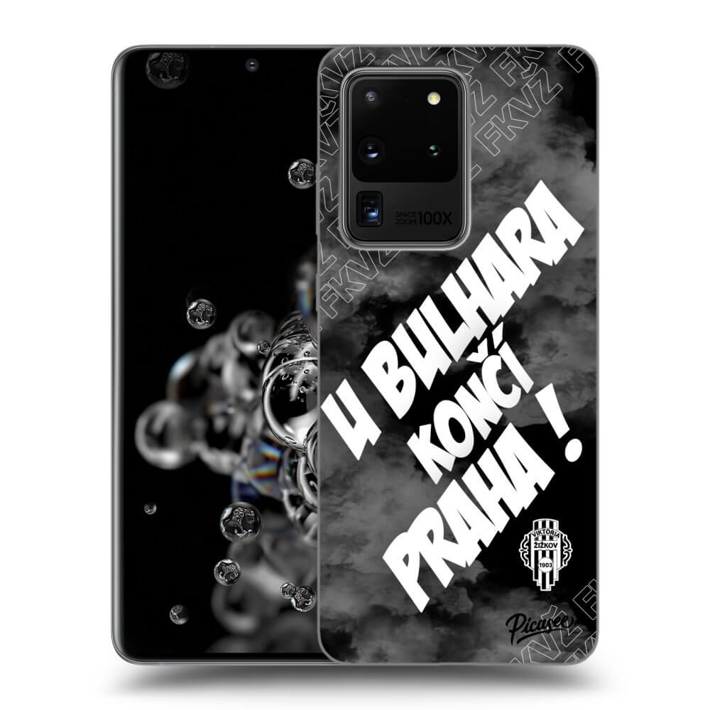 Picasee silikónový prehľadný obal pre Samsung Galaxy S20 Ultra 5G G988F - FK Viktoria Žižkov C