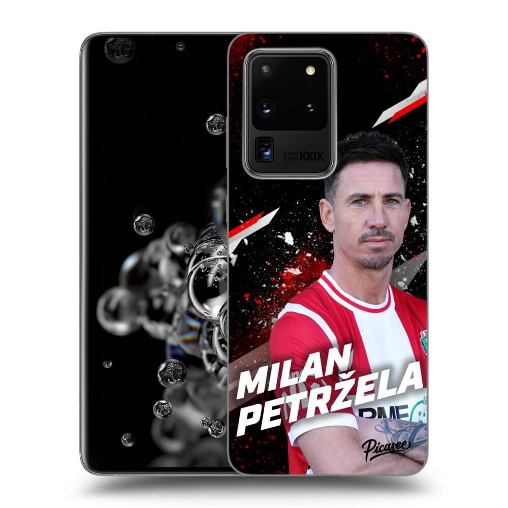 Picasee silikónový čierny obal pre Samsung Galaxy S20 Ultra 5G G988F - FK Viktoria Žižkov J