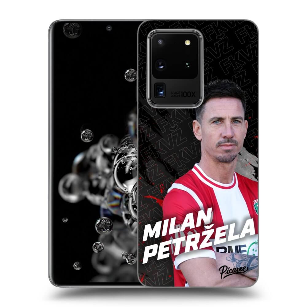 Picasee silikónový čierny obal pre Samsung Galaxy S20 Ultra 5G G988F - FK Viktoria Žižkov K