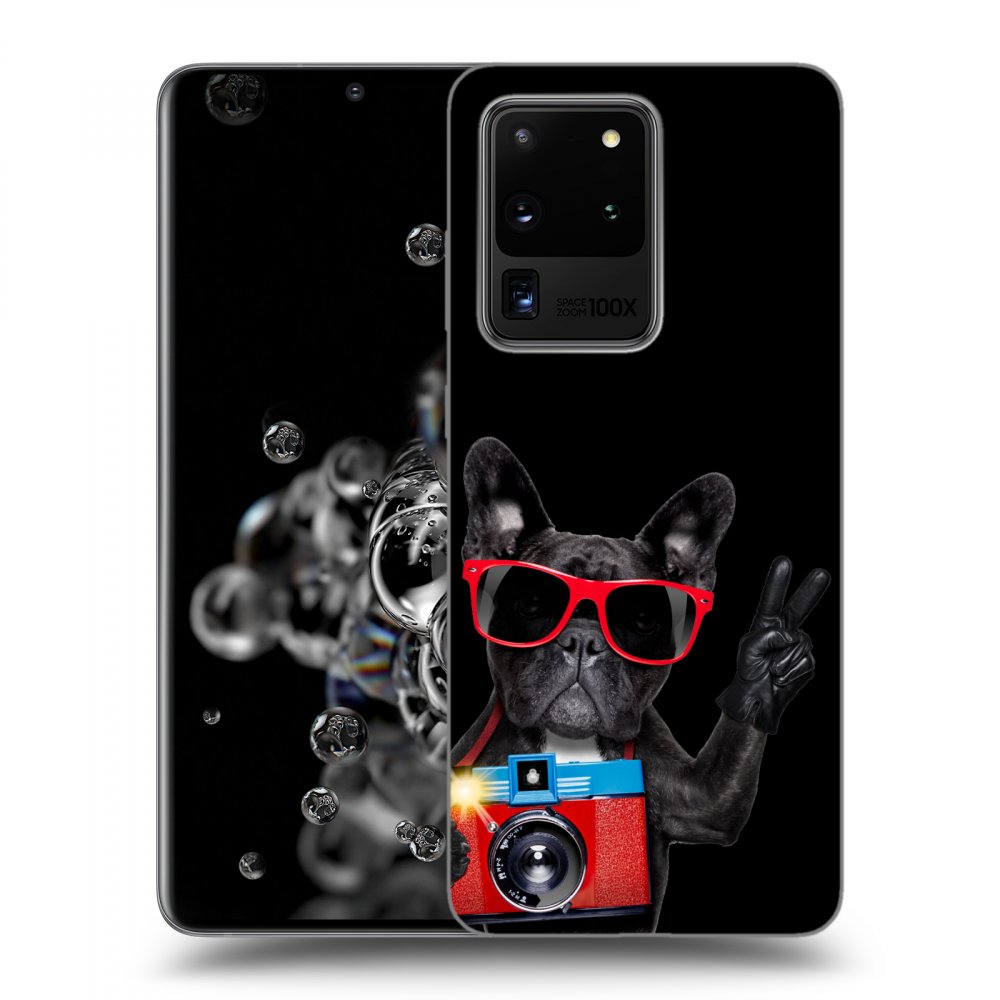 Picasee ULTIMATE CASE pro Samsung Galaxy S20 Ultra 5G G988F - French Bulldog
