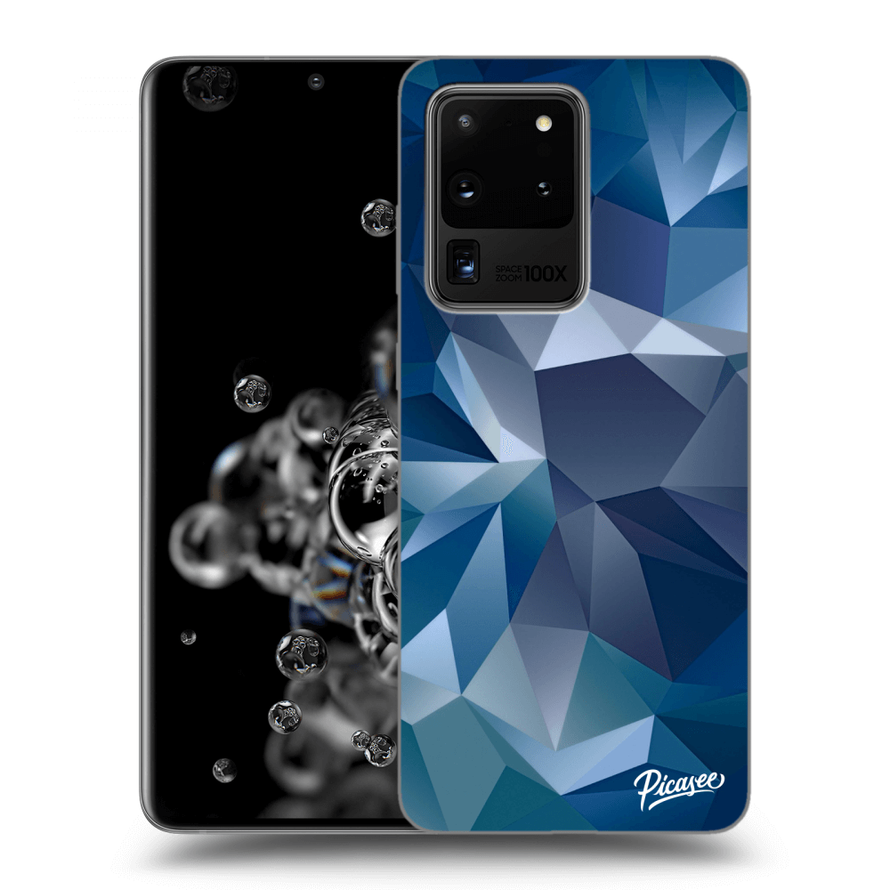Picasee silikónový čierny obal pre Samsung Galaxy S20 Ultra 5G G988F - Wallpaper