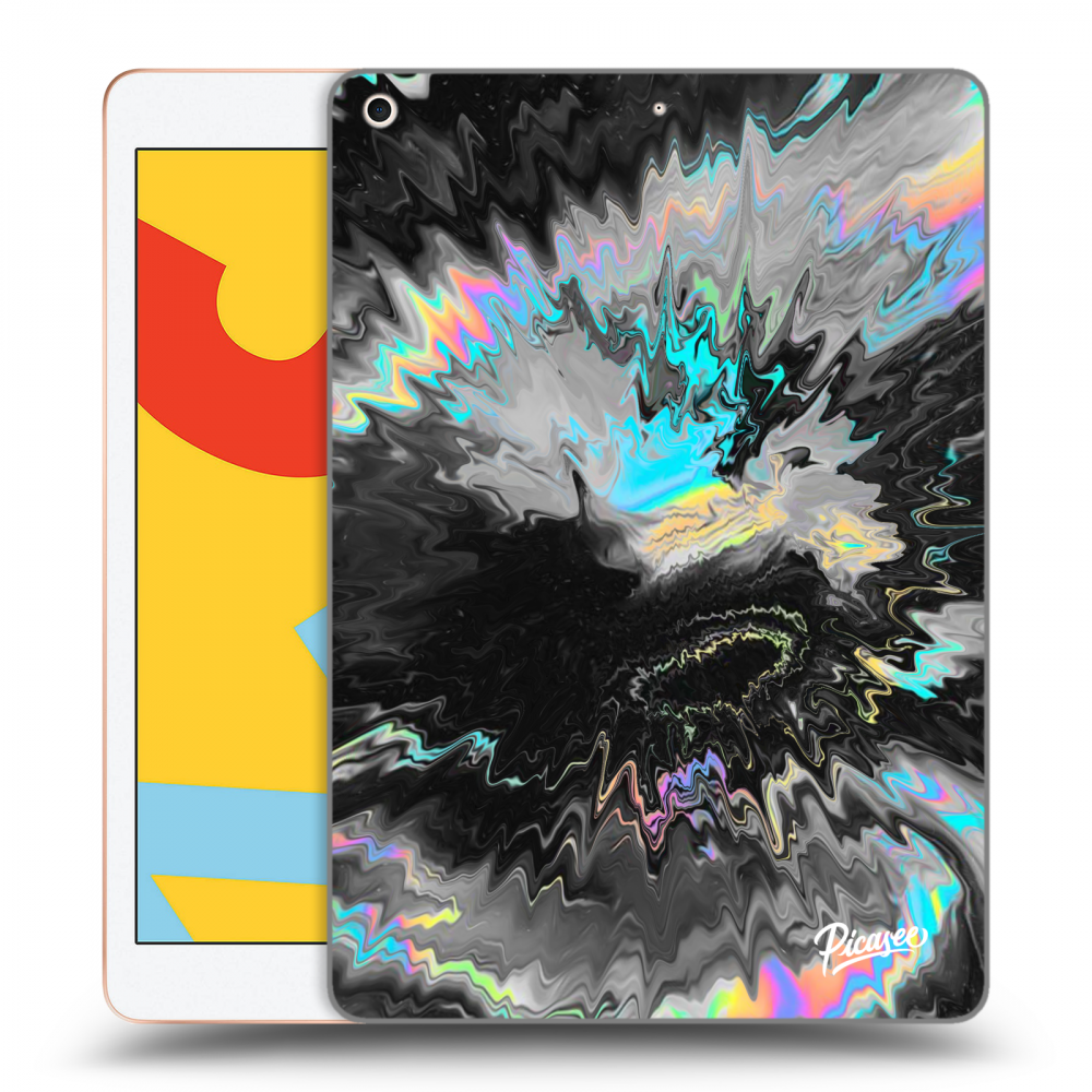 Picasee silikónový prehľadný obal pre Apple iPad 10.2" 2019 (7. gen) - Magnetic