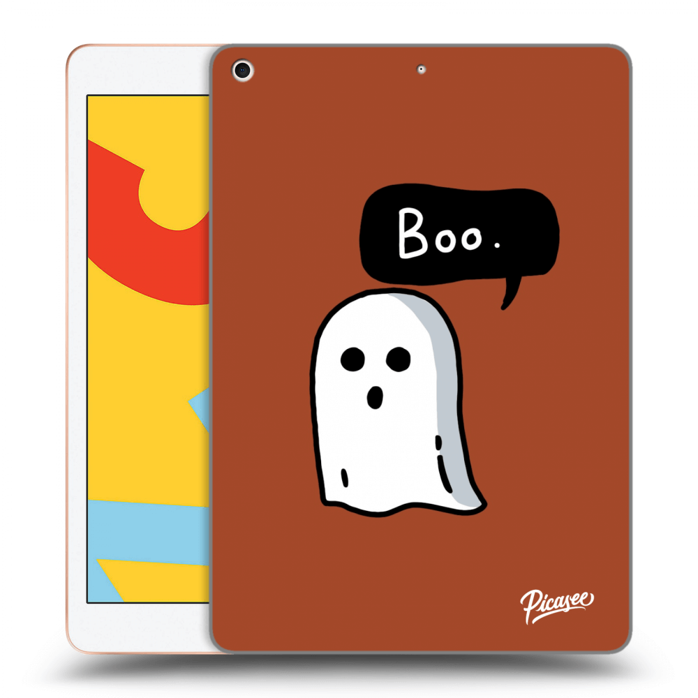 Picasee silikónový prehľadný obal pre Apple iPad 10.2" 2019 (7. gen) - Boo