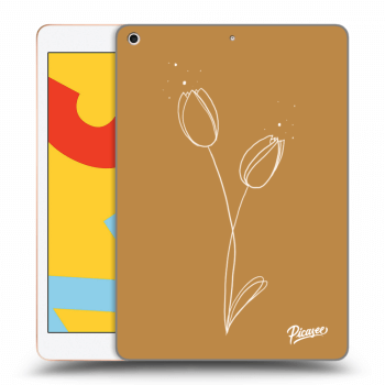 Obal pre Apple iPad 2019 (7. gen) - Tulips