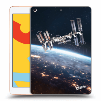 Picasee silikónový prehľadný obal pre Apple iPad 10.2" 2019 (7. gen) - Station