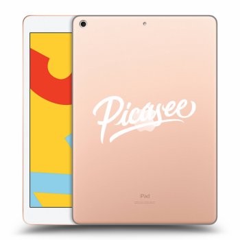 Picasee silikónový prehľadný obal pre Apple iPad 10.2" 2019 (7. gen) - Picasee - White