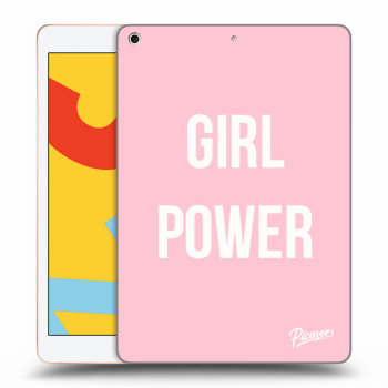 Picasee silikónový prehľadný obal pre Apple iPad 10.2" 2019 (7. gen) - Girl power