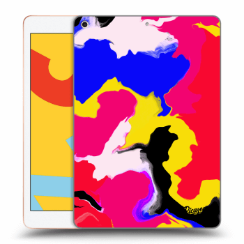 Picasee silikónový prehľadný obal pre Apple iPad 10.2" 2019 (7. gen) - Watercolor