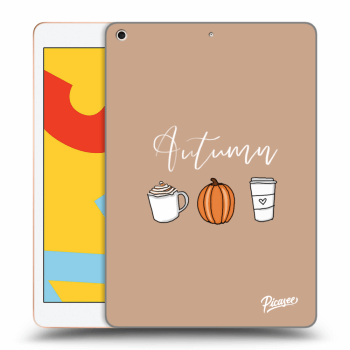 Picasee silikónový prehľadný obal pre Apple iPad 10.2" 2019 (7. gen) - Autumn
